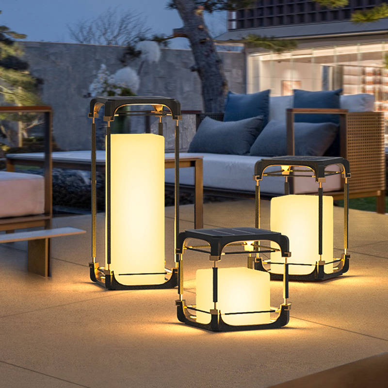 Luminous floor lamp courtyard  - Lighting Decoration Outdoor review and price