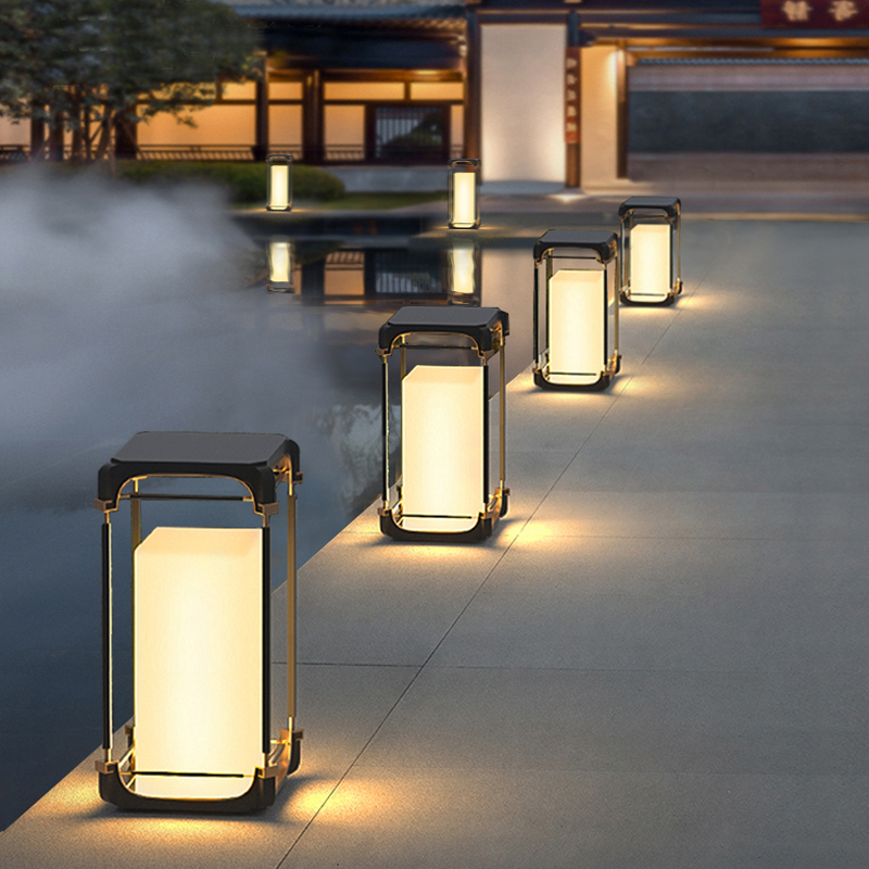 Luminous floor lamp courtyard  - Lighting Decoration Outdoor review and price