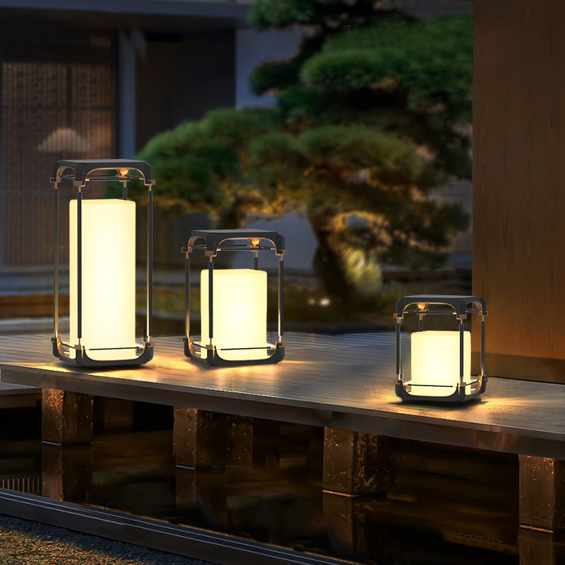 Luminous floor lamp courtyard  - Lighting Decoration Outdoor review and price