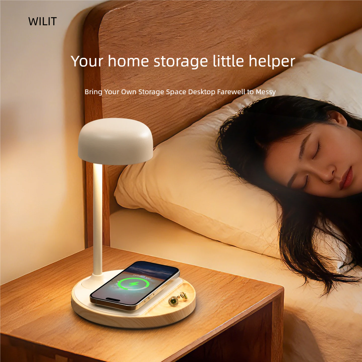 WILIT LED Desk Lamp with Wirel - Lightings Decoration review and price