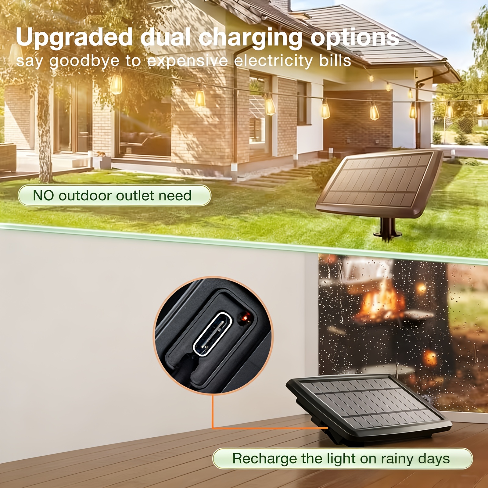 Solar Lights Outdoor, 100ft Pa - Lighting Christmas Decor review and price