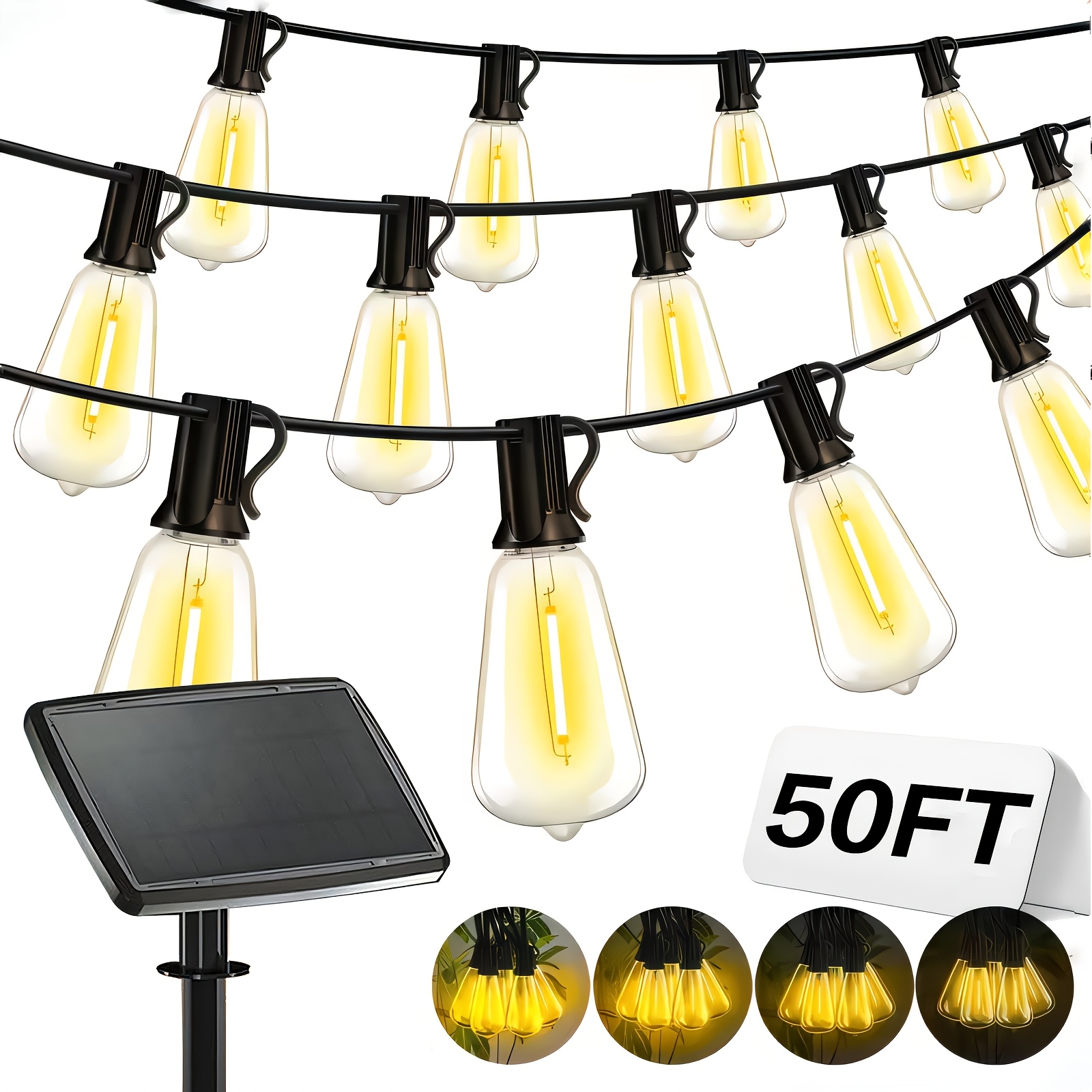 Solar Lights Outdoor, 100ft Pa - Lighting Christmas Decor review and price