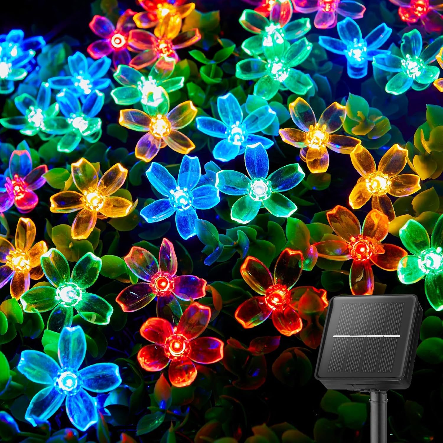 60 LED Flower Solar String Lig - Lighting Christmas Decor review and price