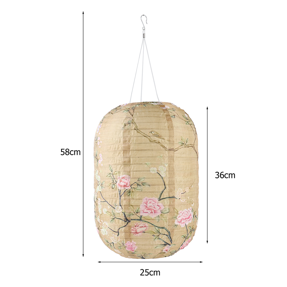 Solar Print Hanging Lantern IP - Lighting Decor Sunrise review and price