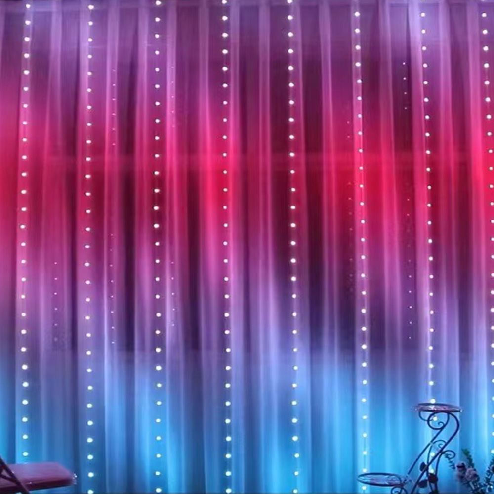 3M RGB Smart LED Curtain Light - Lighting Decoration Outdoor review and price