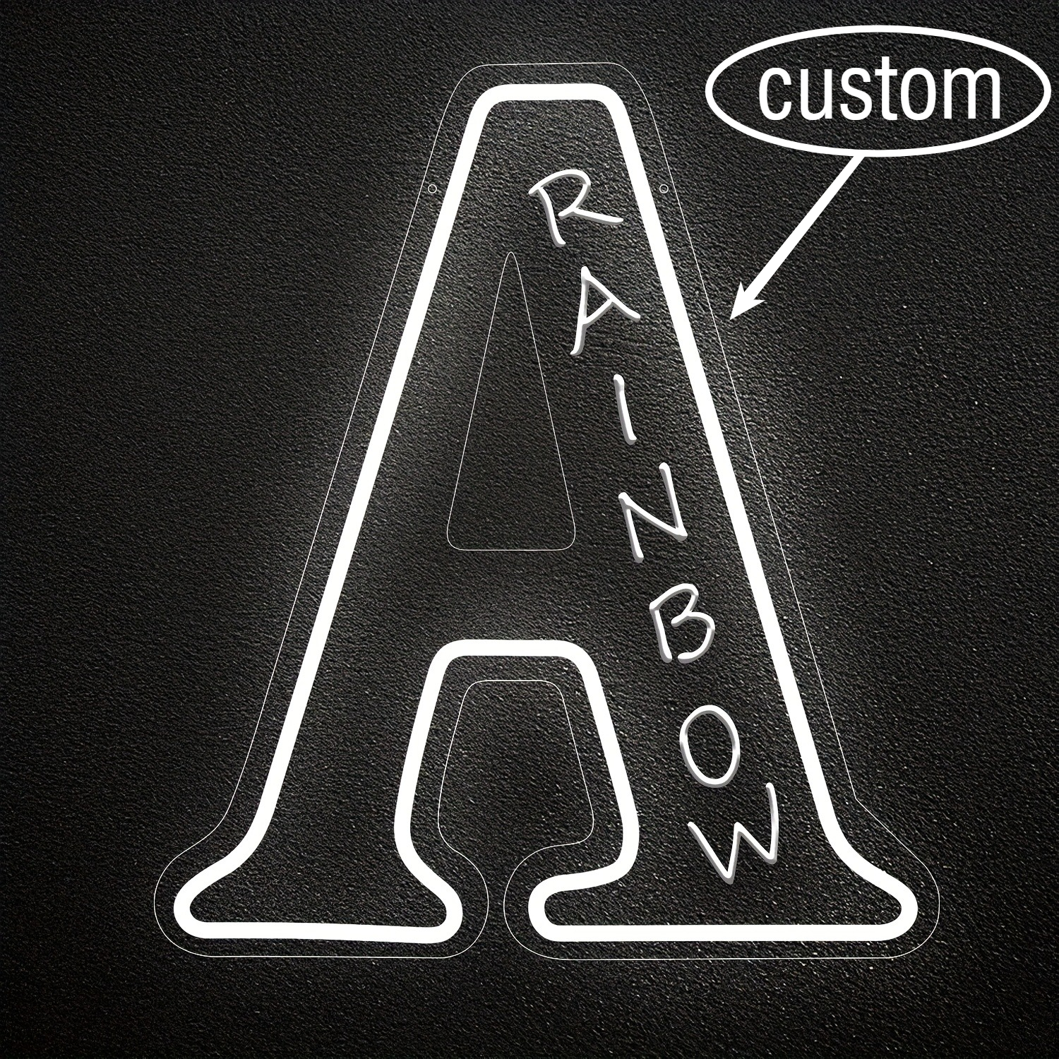 Custom 26 Letters 3D Embossed  - Lighting Christmas Decor review and price