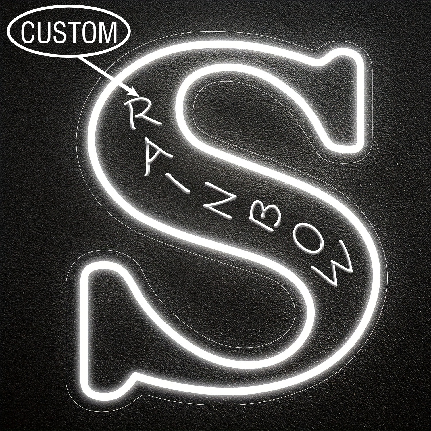 Custom 26 Letters 3D Embossed  - Lighting Christmas Decor review and price