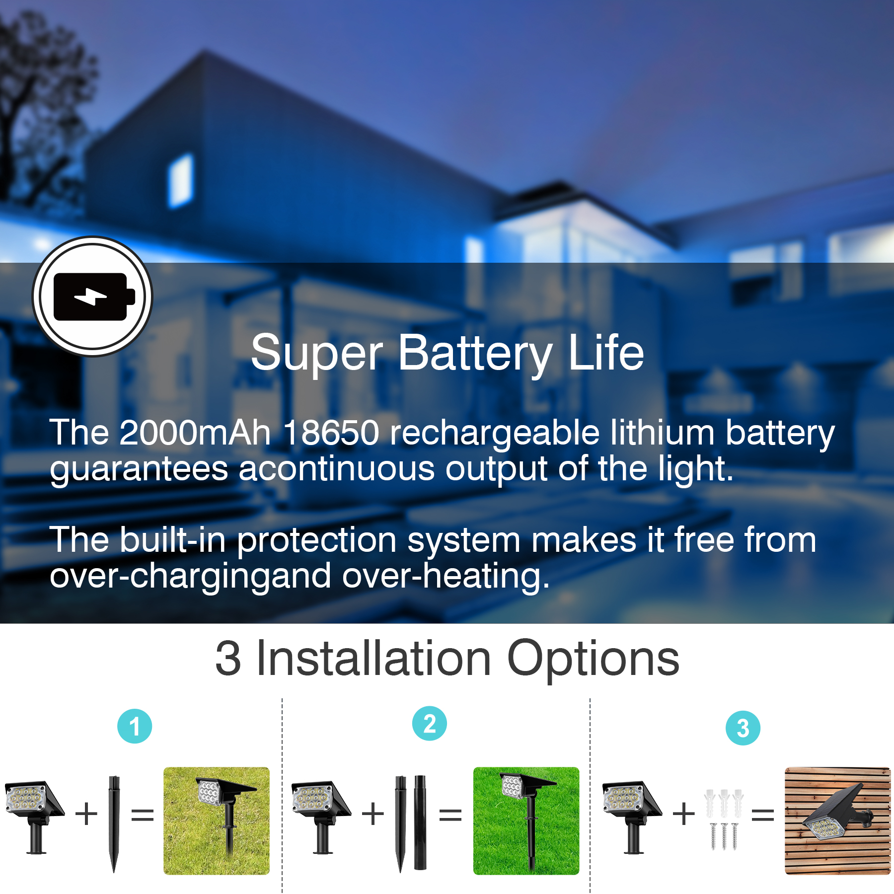 Solar LED Light Outdoor IP65 W - Lighting Decor Sunrise review and price