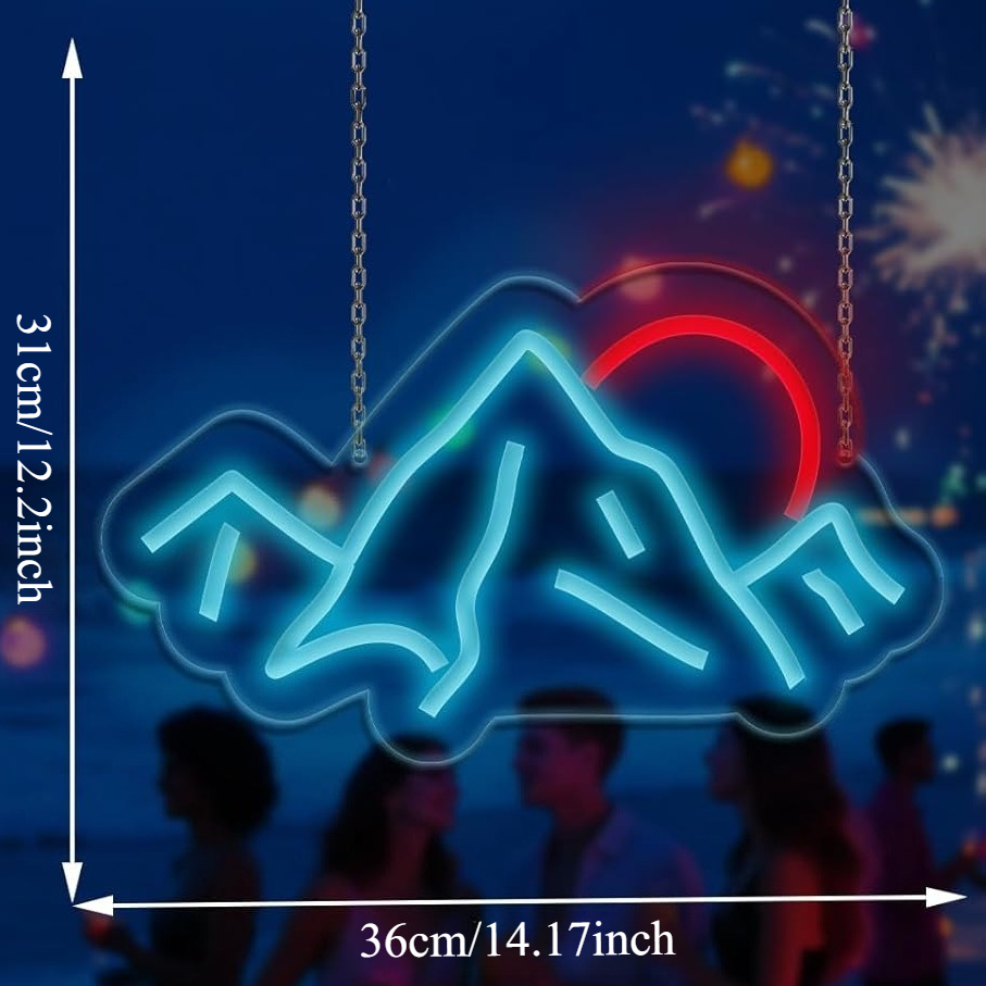 Sunrise Sunset Neon Sign Mount - Lighting Decor Sunrise review and price