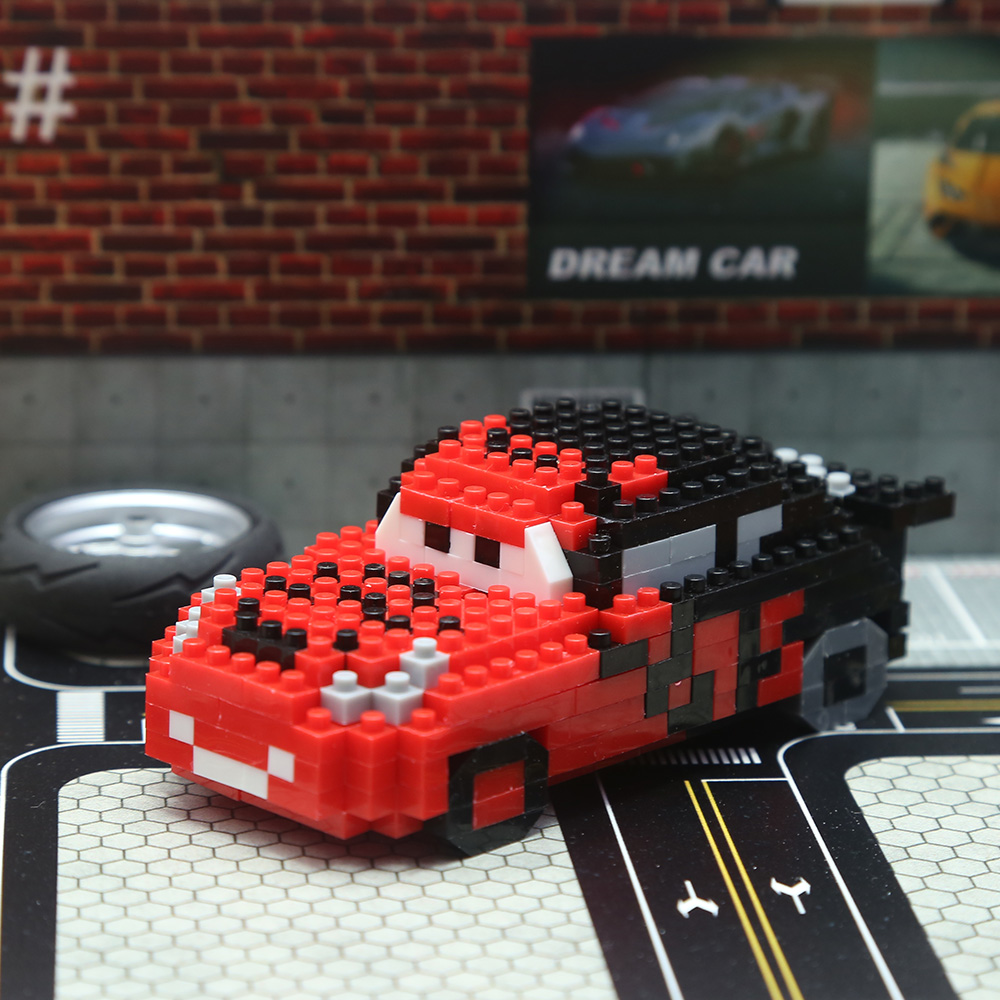 Disney Building Block DIY Puzz - Lighting Mcqueen Birthday Decor review and price